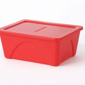 Tubit Heavy Duty Red Raw Meat 4.4L Food Storage Container with lids Pack 6