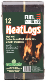 blaze smokeless heatlogs carbon neutral
