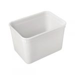 4L ice cream tub food prep container gallon container