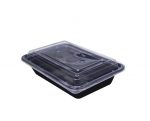 black base microwave container