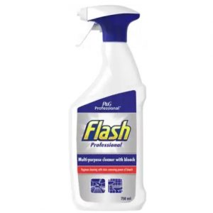 Flash Professional Multi-Purpose Cleaner With Bleach Spray 750ML